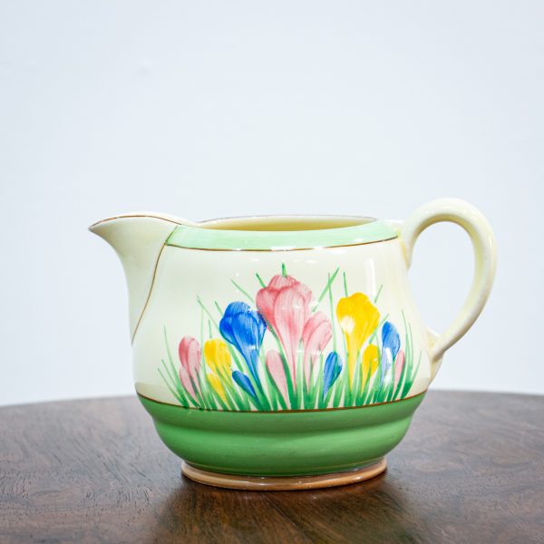 clariceさま Clarice Cliff Spring Crocus Jug | Newark Antiques & Interiors